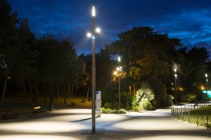 Ο φωτισμός σε πάρκα και πλατείες